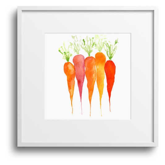 Heirloom Carrot Watercolor- Original