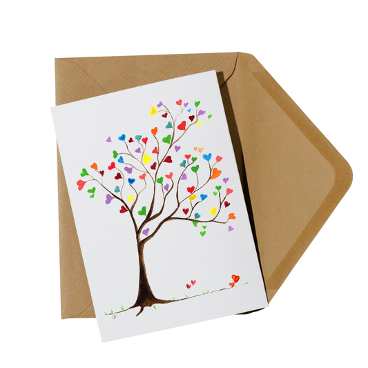 Heart Tree Greeting Card