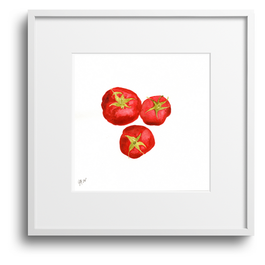 'You say Tomato' - Original Watercolor